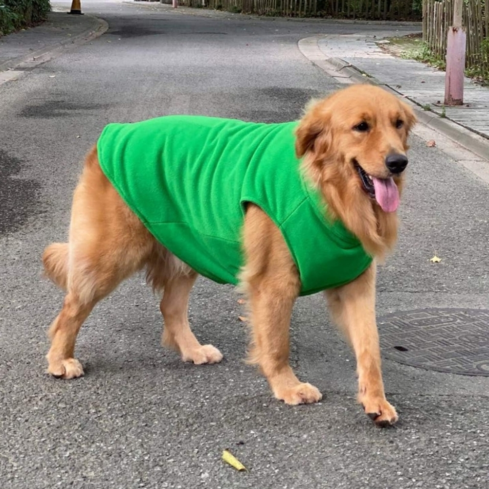 Lovelonglong Dog Winter Vest Warm Breathable Dog Polar Fleece Vest Jacket,